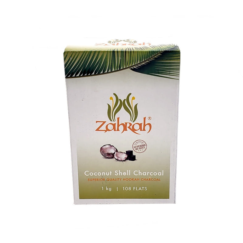 Zahrah Coconut Charcoal Flat – 108pcs
