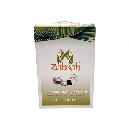 Zahrah Coconut Charcoal Flat – 108pcs