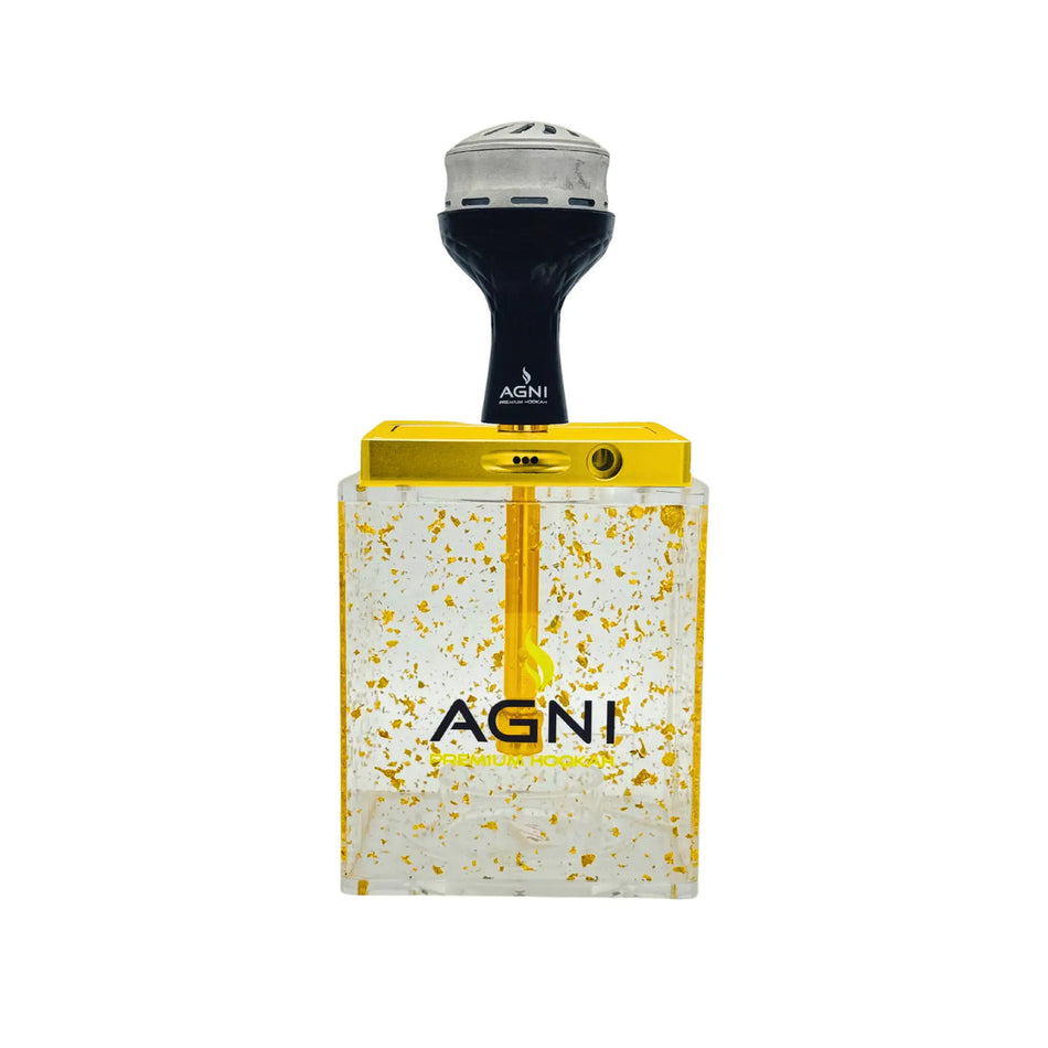 Agni Rock Premium Gold Hookah