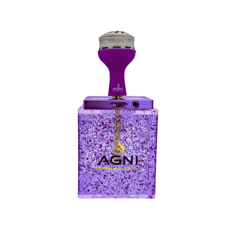 Agni Rock Premium Purple Hookah