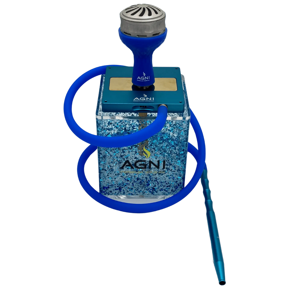 Agni Rock Premium Blue Hookah