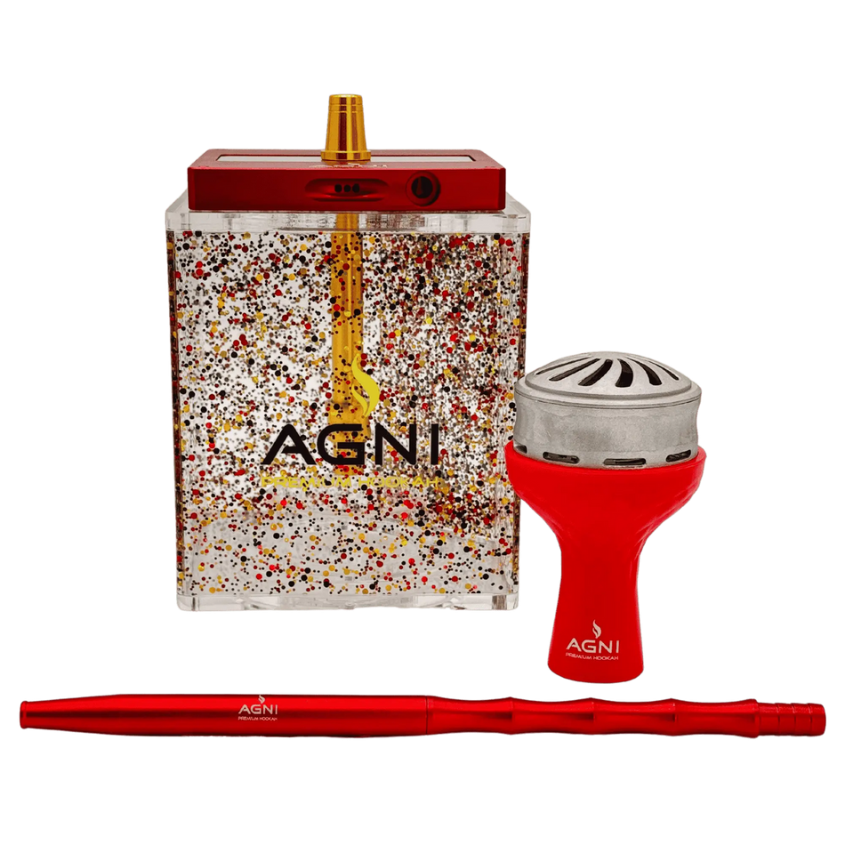 Agni Rock Premium Red Hookah