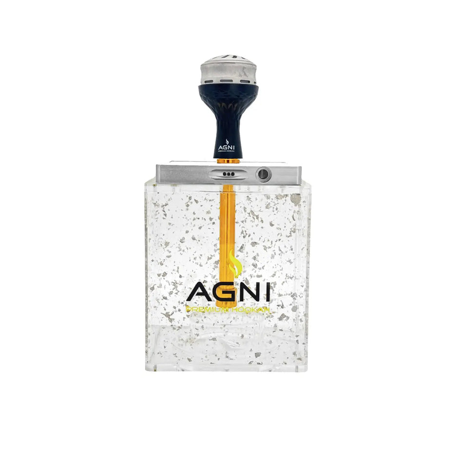 Agni Rock Premium Silver Hookah