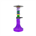 Agni F1 Purple Green Hookah