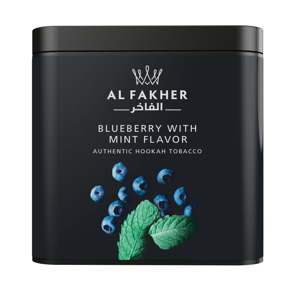 Al Fakher Blueberry Mint Hookah Tobacco 1kg - SoBe Hookah