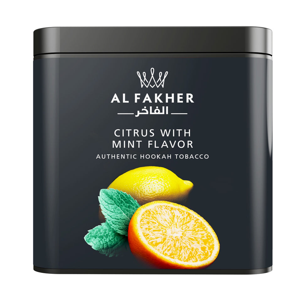 Al Fakher Citrus Mint Hookah Tobacco 250g - SoBe Hookah