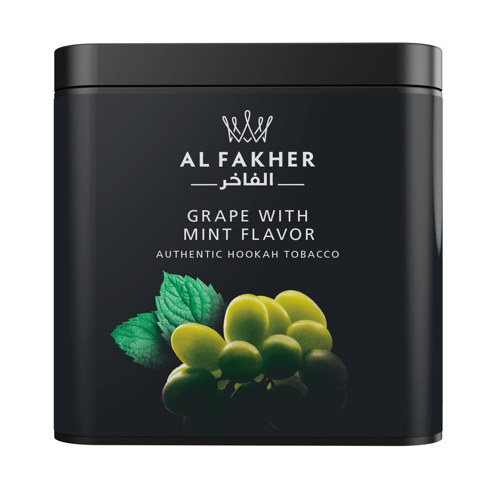 Al Fakher Grape Mint Hookah Tobacco 250g - SoBe Hookah