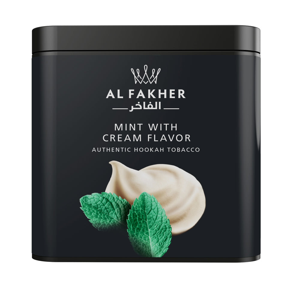 Al Fakher Mint Cream Hookah Tobacco 250g - SoBe Hookah