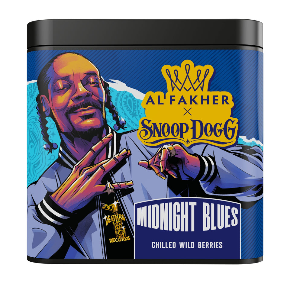 Al Fakher x Snoop Dogg Midnight Blues Hookah Tobacco 250gr - SoBe Hookah