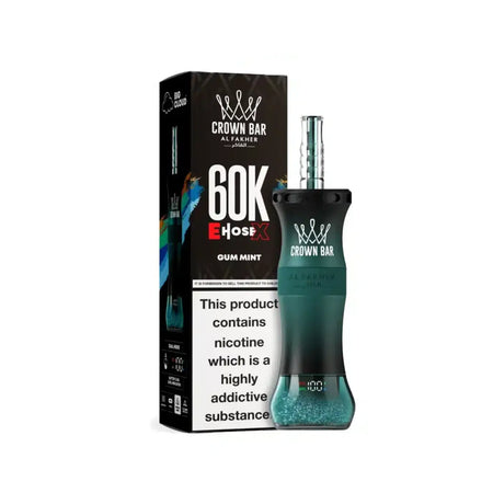 Al Fakher Crown Bar 60K E-Hose X Disposable