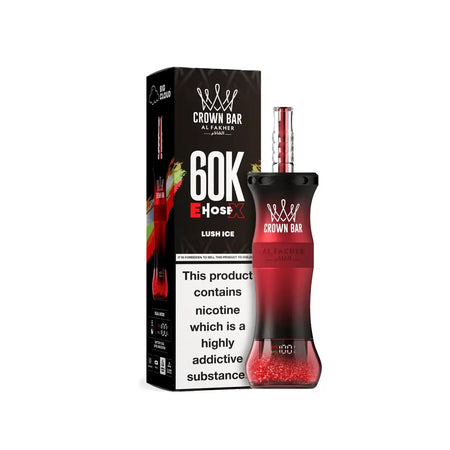 Al Fakher Crown Bar 60K E-Hose X Disposable