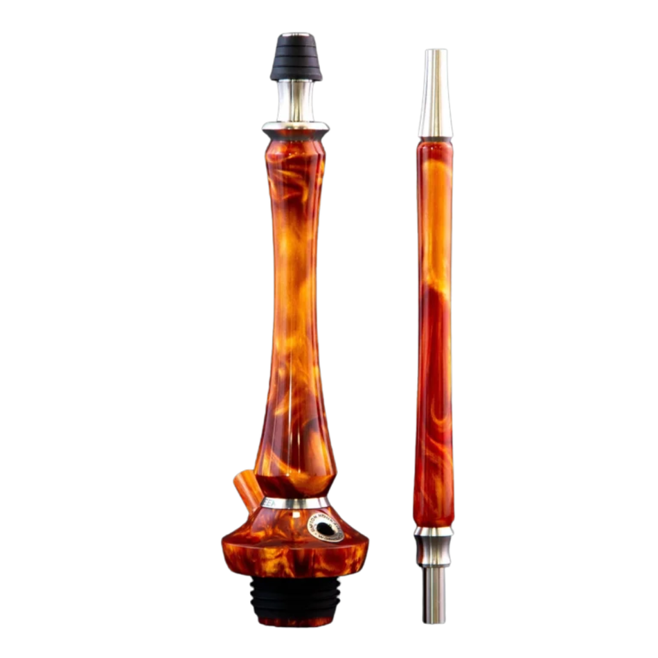 Union Hookah Sleek Acrylic Amber Full