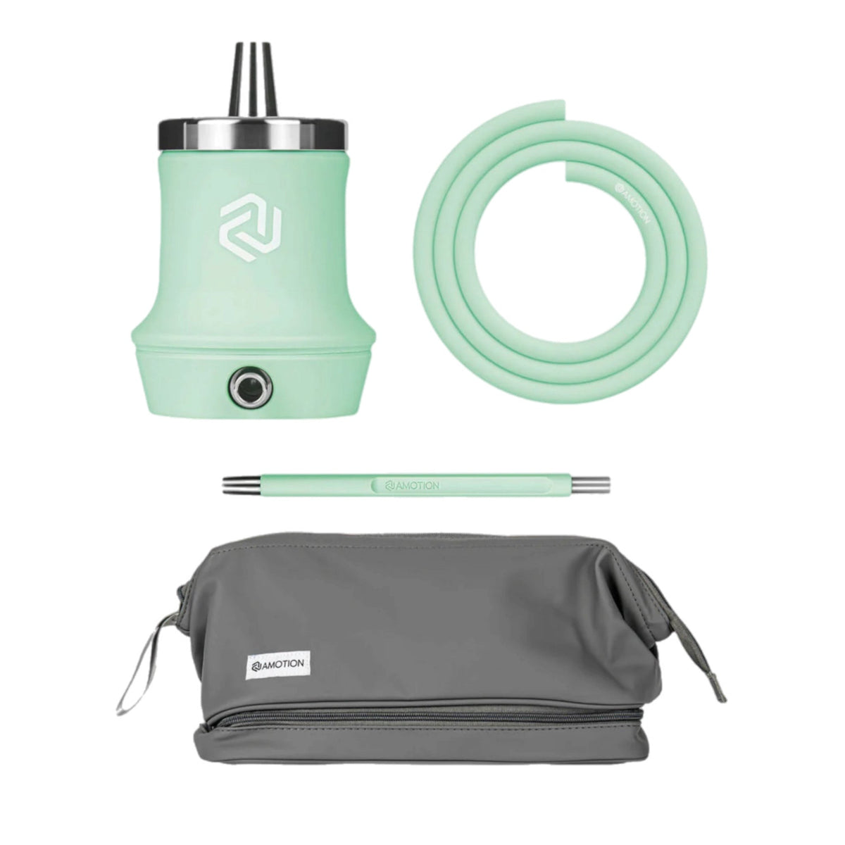 Amotion Roam Travel Hookah Kit - Mint - SoBe Hookah