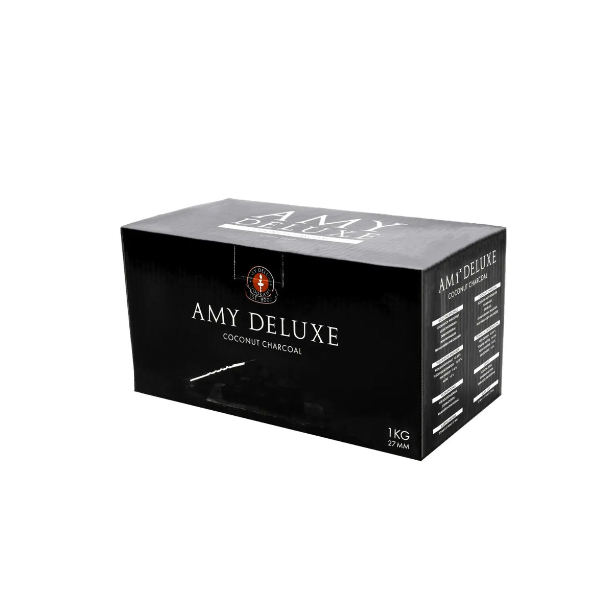 Amy Deluxe Charcoal – 27mm/1kg