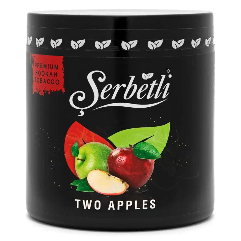 Serbetli Two Apple Hookah Tobacco 250gr