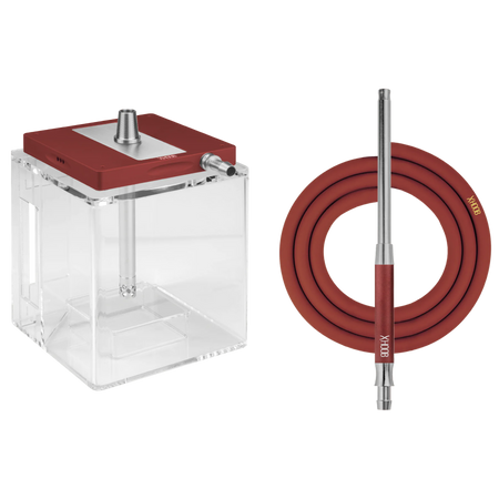 Hoob Hookah Atom Wine Red