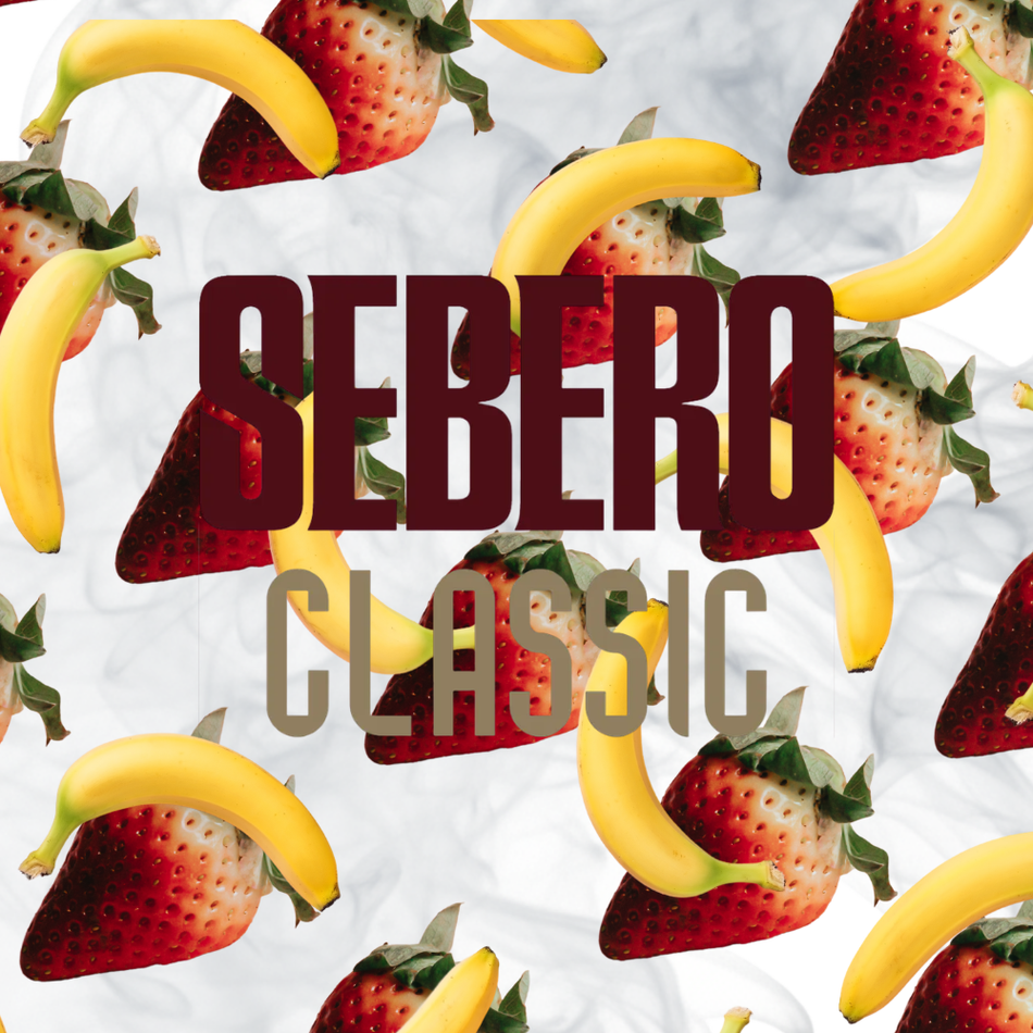 Sebero Classic Banana Strawberry Hookah Tobacco 200g