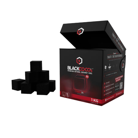 BlackCoco’s Charcoal CUBE 26 Box 1kg