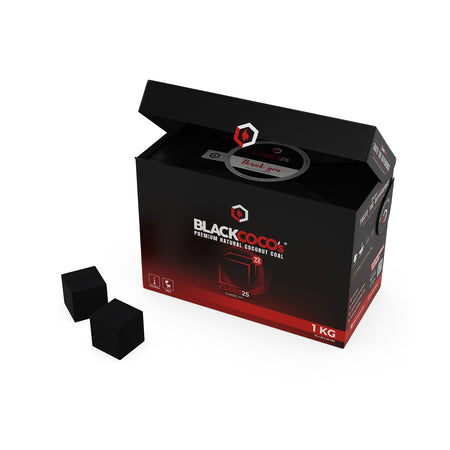 BlackCoco’s Charcoal CUBE 25 SmartBoxBox 3kg Bundle
