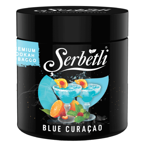 Serbetli Blue Curacao Hookah Tobacco 250gr