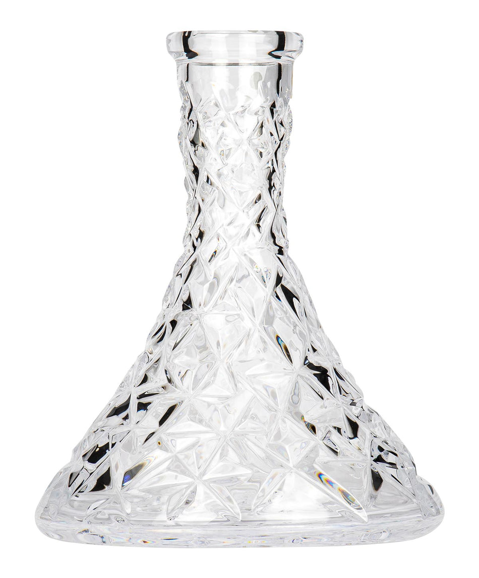 Caesar Rock Crystal Cone Hookah Base