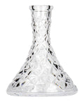 Caesar Rock Crystal Cone Hookah Base