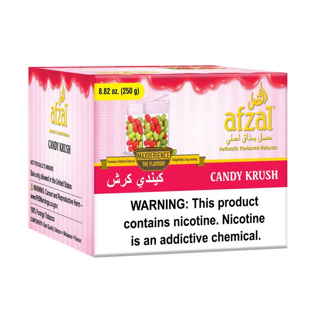 Afzal Candy Krush Hookah Tobacco 1kg