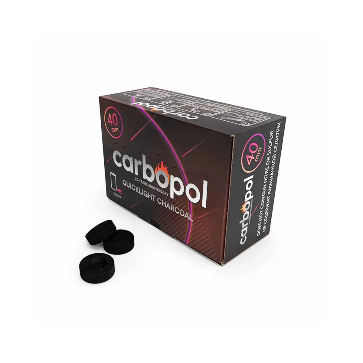 Carbopol Quick Light Charcoal – 40mm