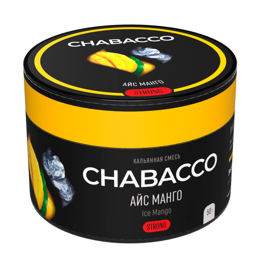 Chabacco Ice Mango Hookah Tobacco 50g