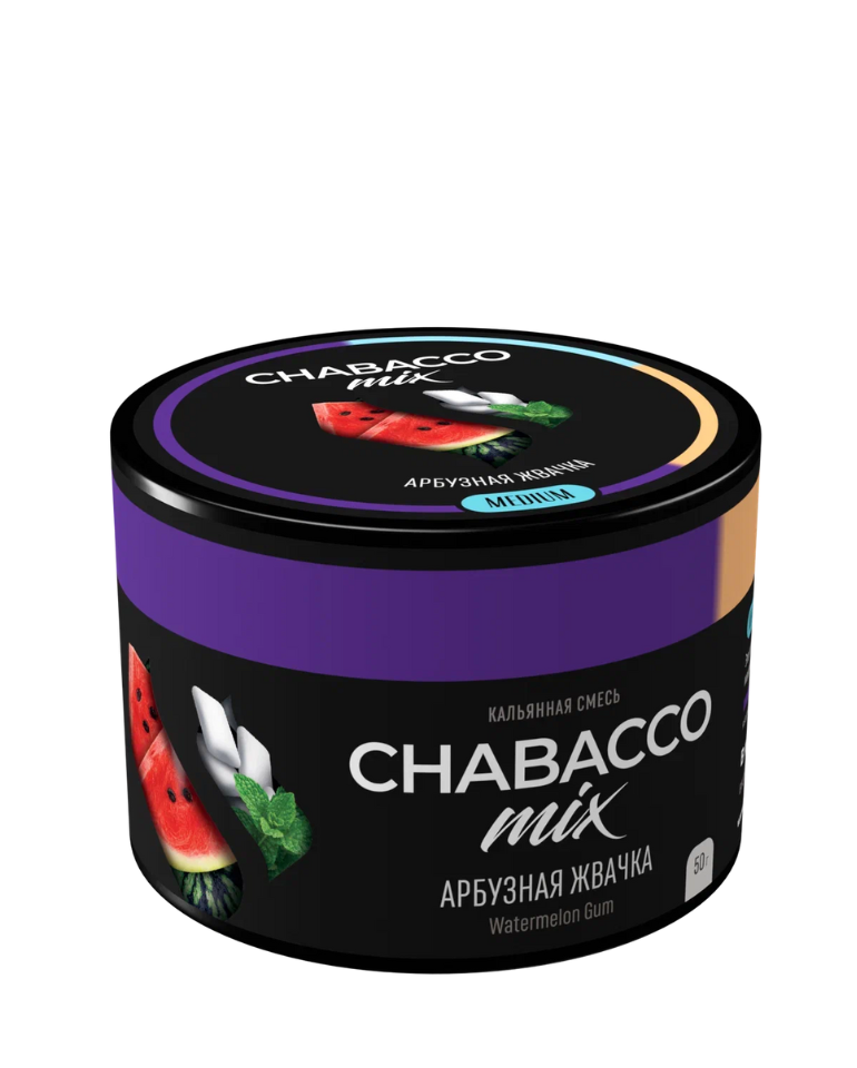Chabacco Watermelon Gum Hookah Tobacco 50g