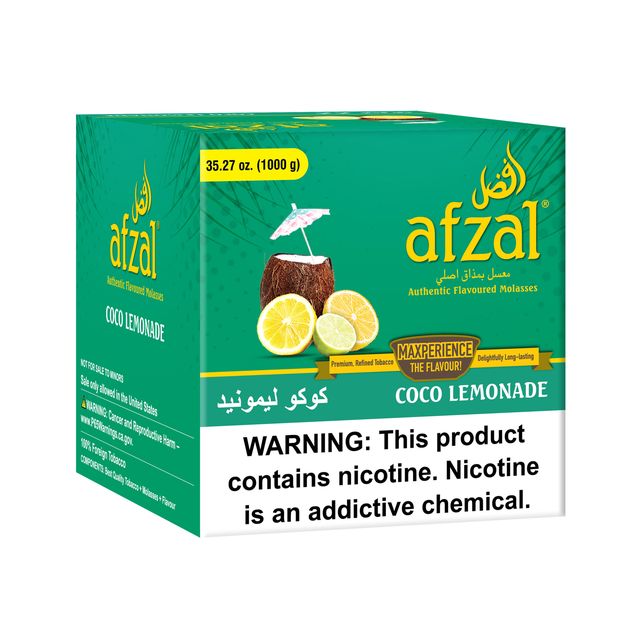 Afzal Coco Lemonade Hookah Tobacco 1kg