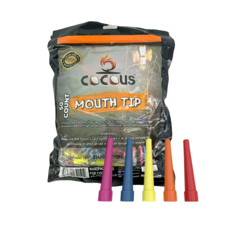 Cocous Hookah Mouth Tips (Pack of 50) - SoBe Hookah