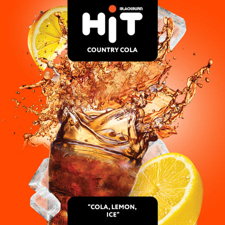 Black Burn HiT – Coutry Cola 30G (Cola, Lemon, Ice)