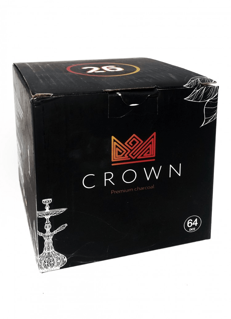 Crown Charcoal 26mm - SoBe Hookah