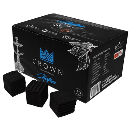 Crown Charcoal AirFlow 25mm - SoBe Hookah