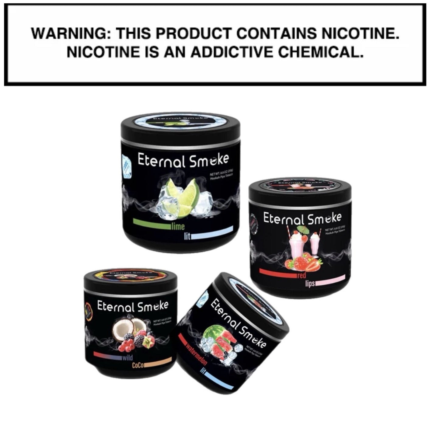 Eternal Smoke Hookah Tobacco – 250g - SoBe Hookah