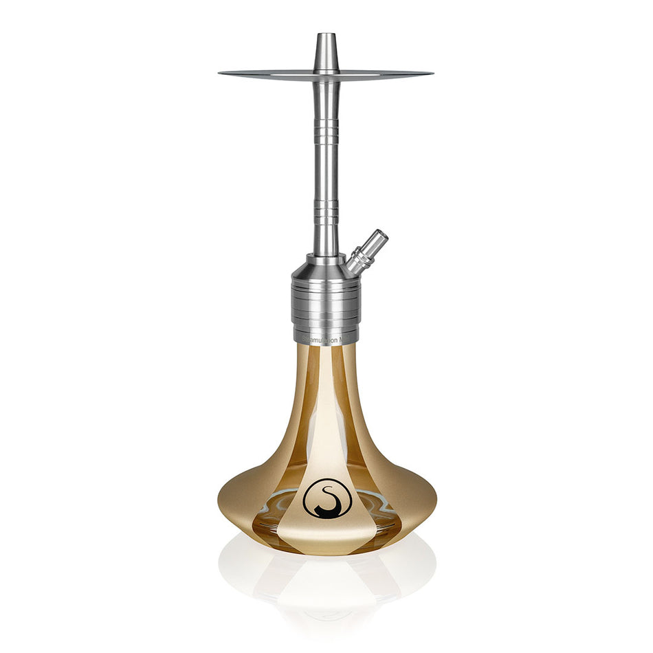 Steamulation Mini Gen.II Gold Matte Metallic Hookah