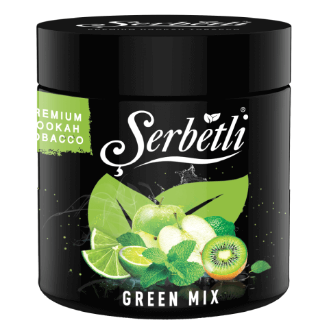 Serbetli Green Mix Hookah Tobacco 250gr