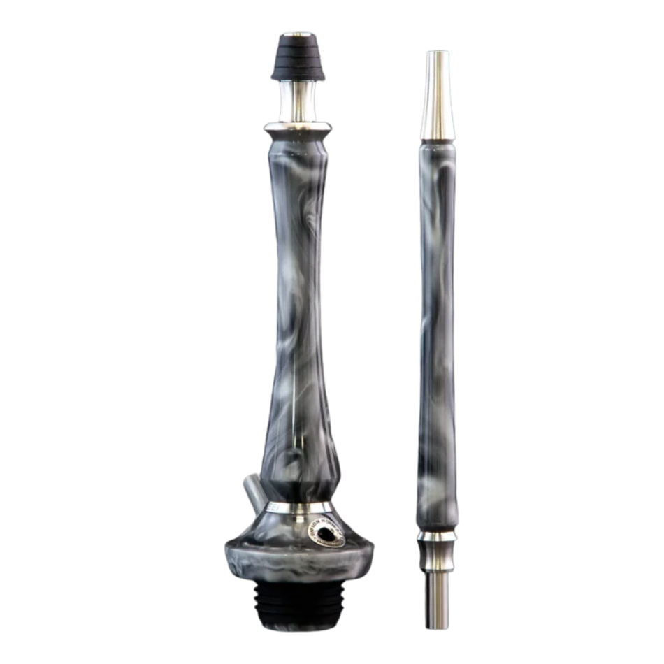 Union Hookah Sleek Acrylic Grey Full