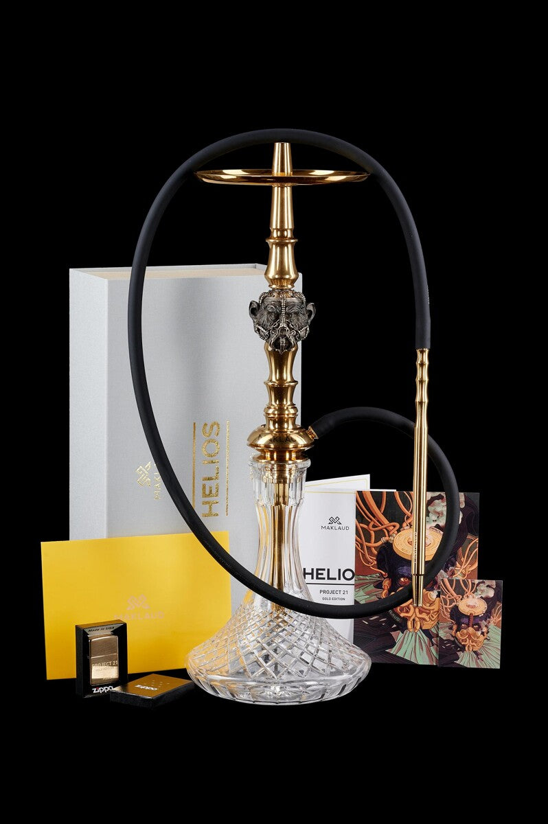 Maklaud x Helios 19 Gold Hookah
