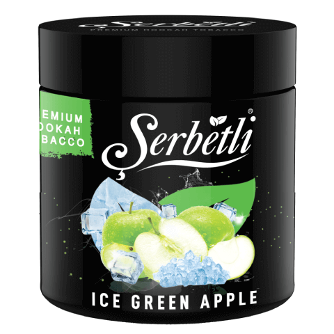 Serbetli Ice Green Apple Hookah Tobacco 250gr