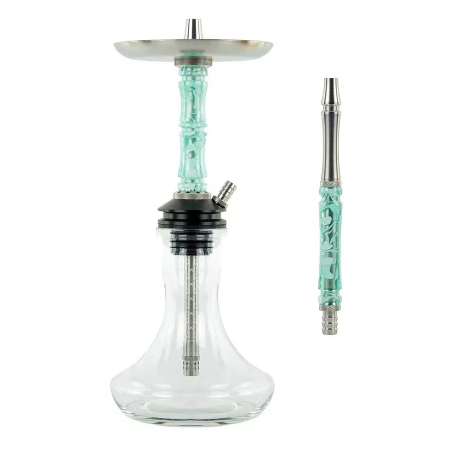 Moze Breeze Two Wavy Mint Hookah