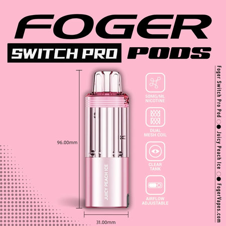 Foger Switch Pro Pod | 30K Puffs – Pineapple Coconut