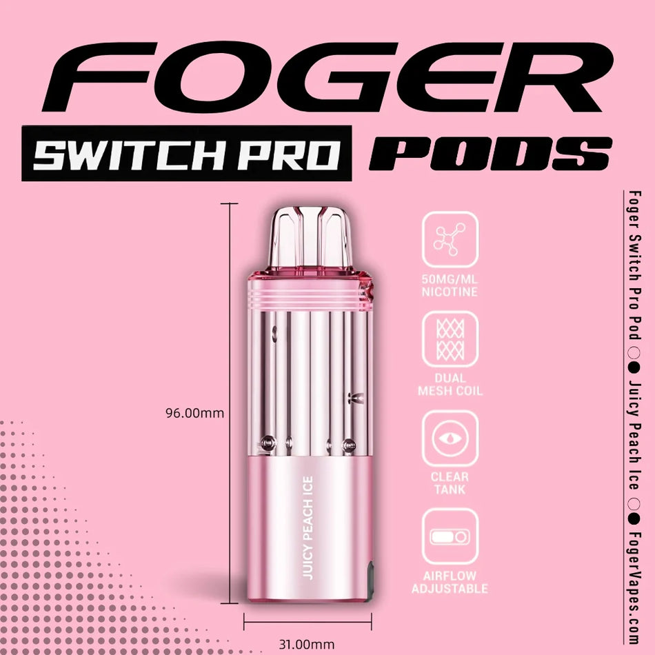 Foger Switch Pro Pod | 30K Puffs – Pineapple Coconut