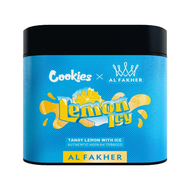 Al Fakher x Cookies Lemon Icy Hookah Tobacco 250gr