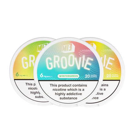Nicotine Pounches Groovie 6 mg