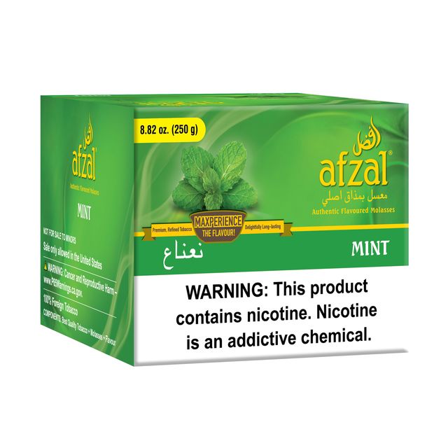Afzal Mint Hookah Tobacco 1kg