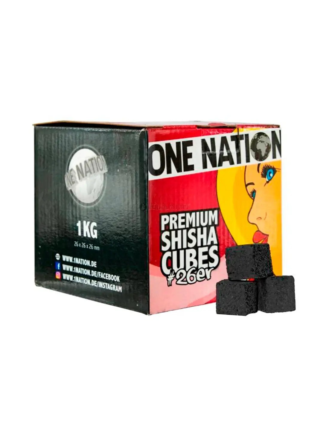One Nation Premium Charcoal #26er 1KG