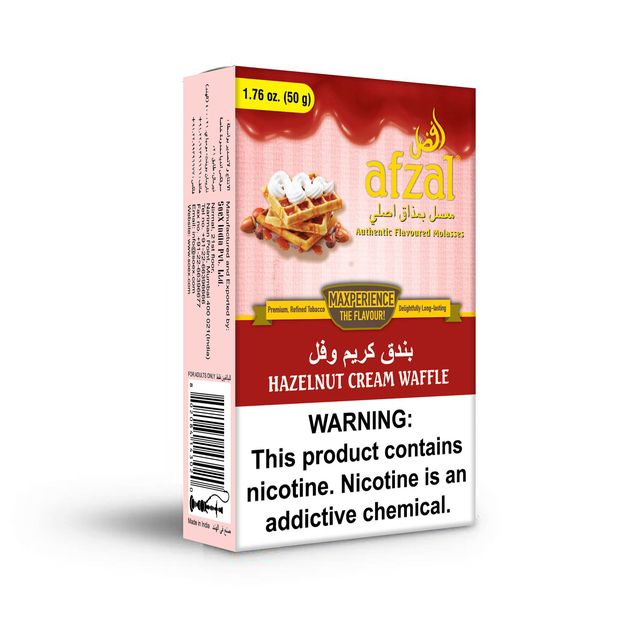 Afzal Hazelnut Cream Waffle 50gr