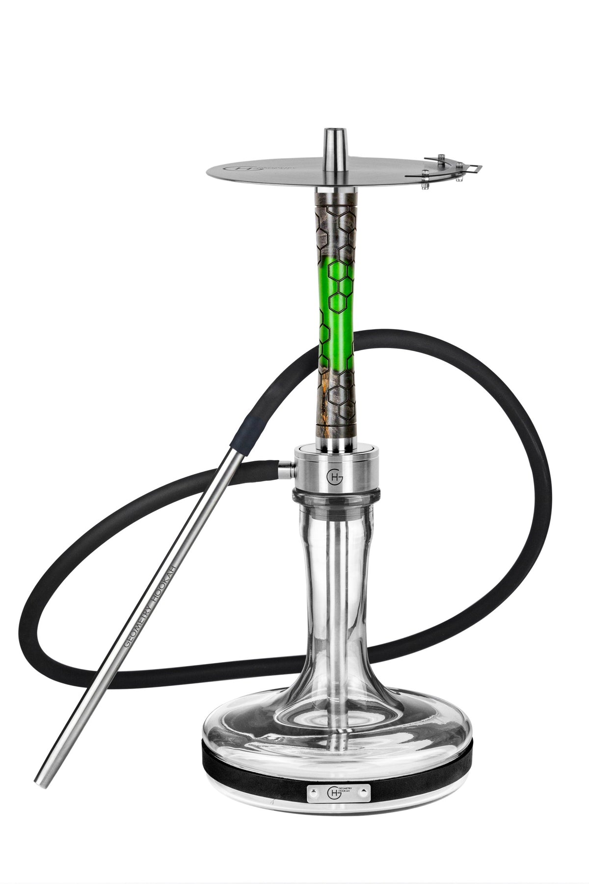 Geometry Hookah Big Bro Stab HoneyComb | Grey-Green